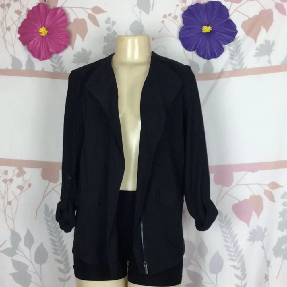 Nine West Drapey Utility Jacket Sz Small